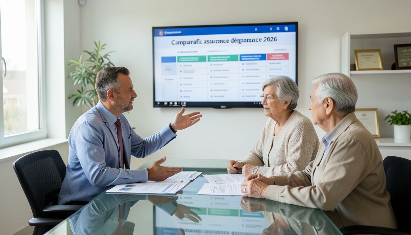 Comparatif assurance dépendance pour choisir le meilleur contrat