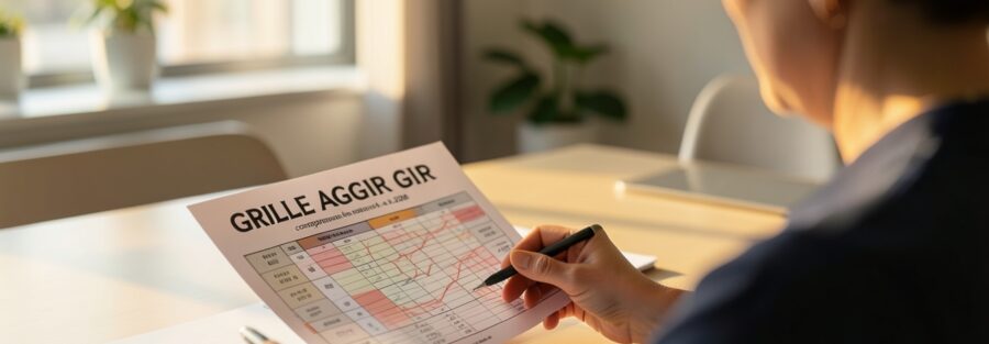 grille AGGIR GIR pour déterminer les niveaux GIR 1 à 6