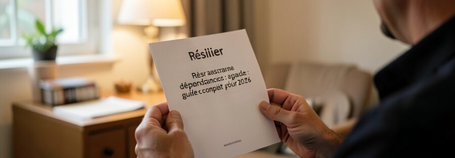 résilier assurance dépendance étape par étape